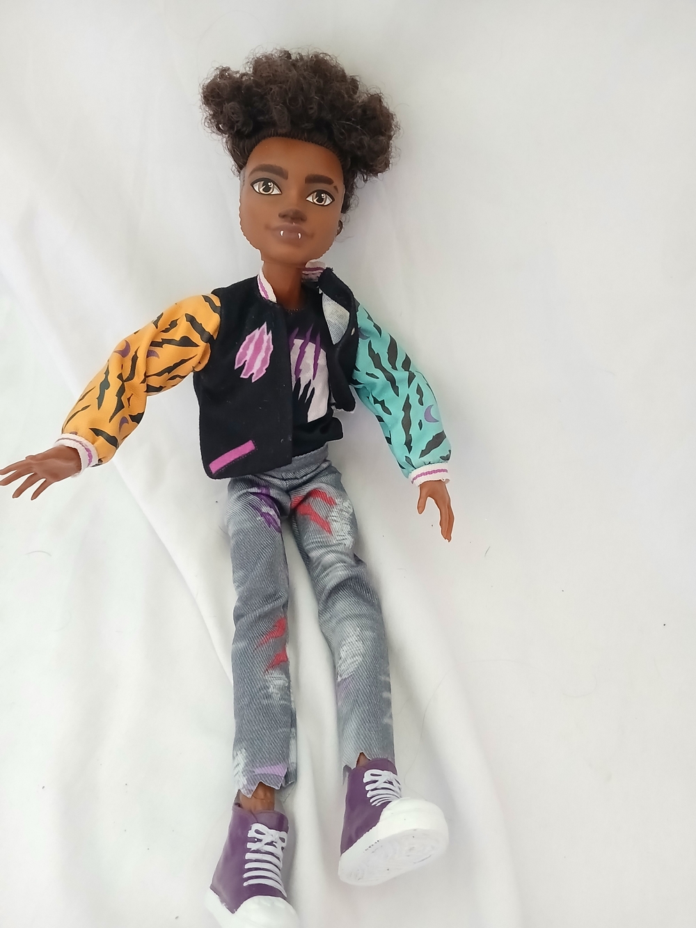 Monster High Doll Clawd Wolf  Mattel With Accessories Clothing
